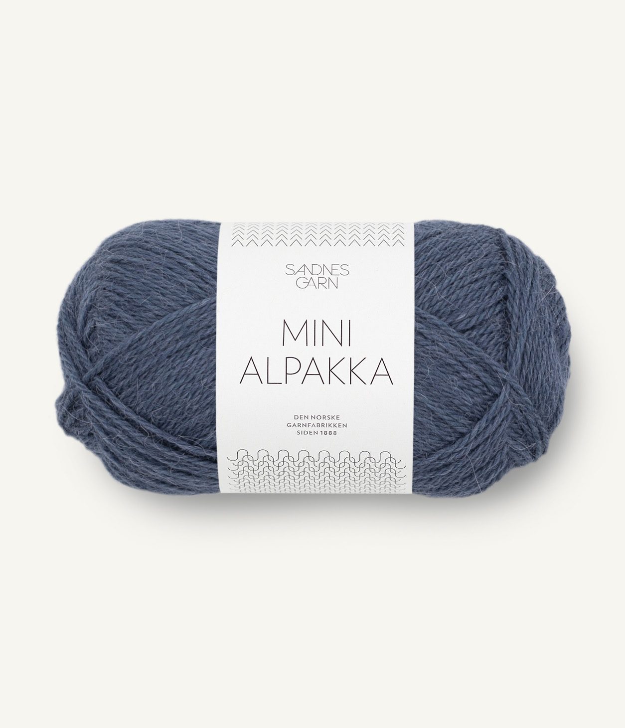 Mini Alpakka Blåbær  6064