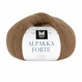 Alpakka Forte - Nøttebrun