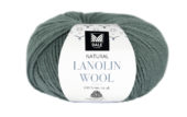 Lanolin Wool - Grågrønn