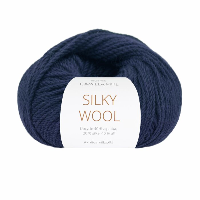 Silky Wool - Indigo Upcycle