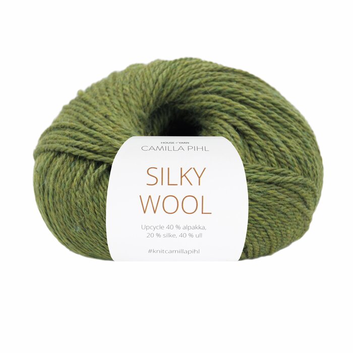Silky Wool - Oliven Upcycle