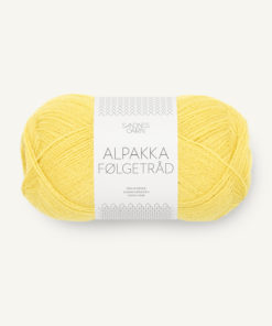 Alpakka Følgetråd Lemon 9004