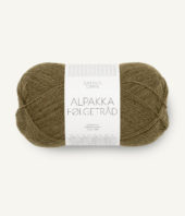 Alpakka Følgetråd Dark Olive 9873