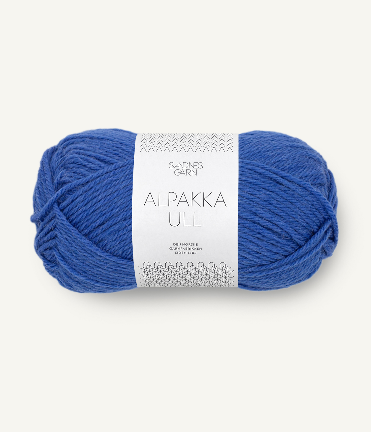 Alpakka Ull Dazzling Blue 5845