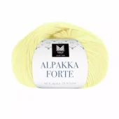 Alpakka Forte - Lys gul
