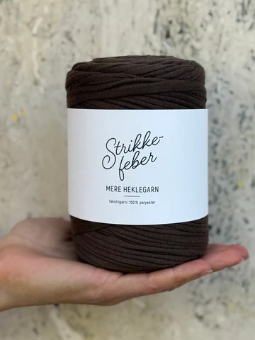 MERE HEKLEGARN - BRUN 30