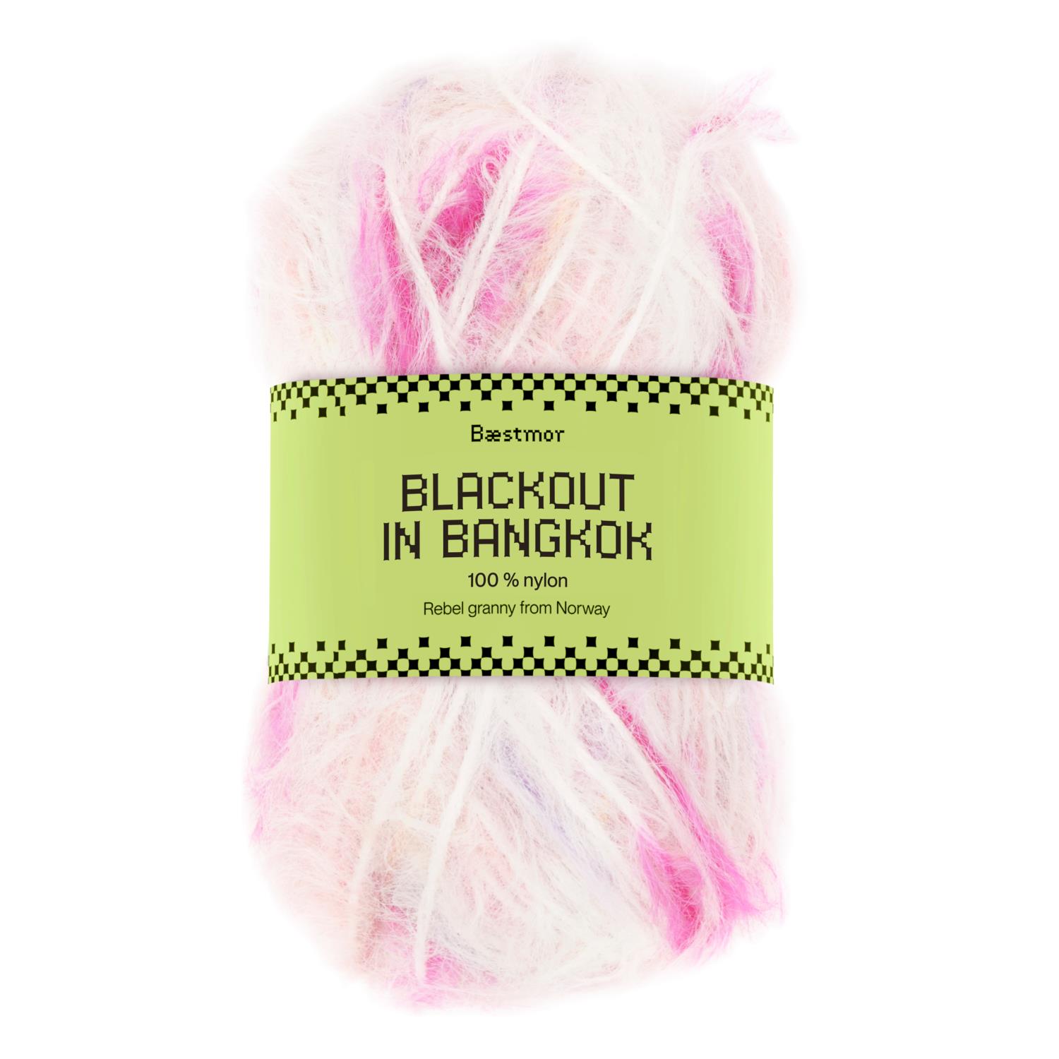 Blackout in Bangkok - Pink/Lavender print