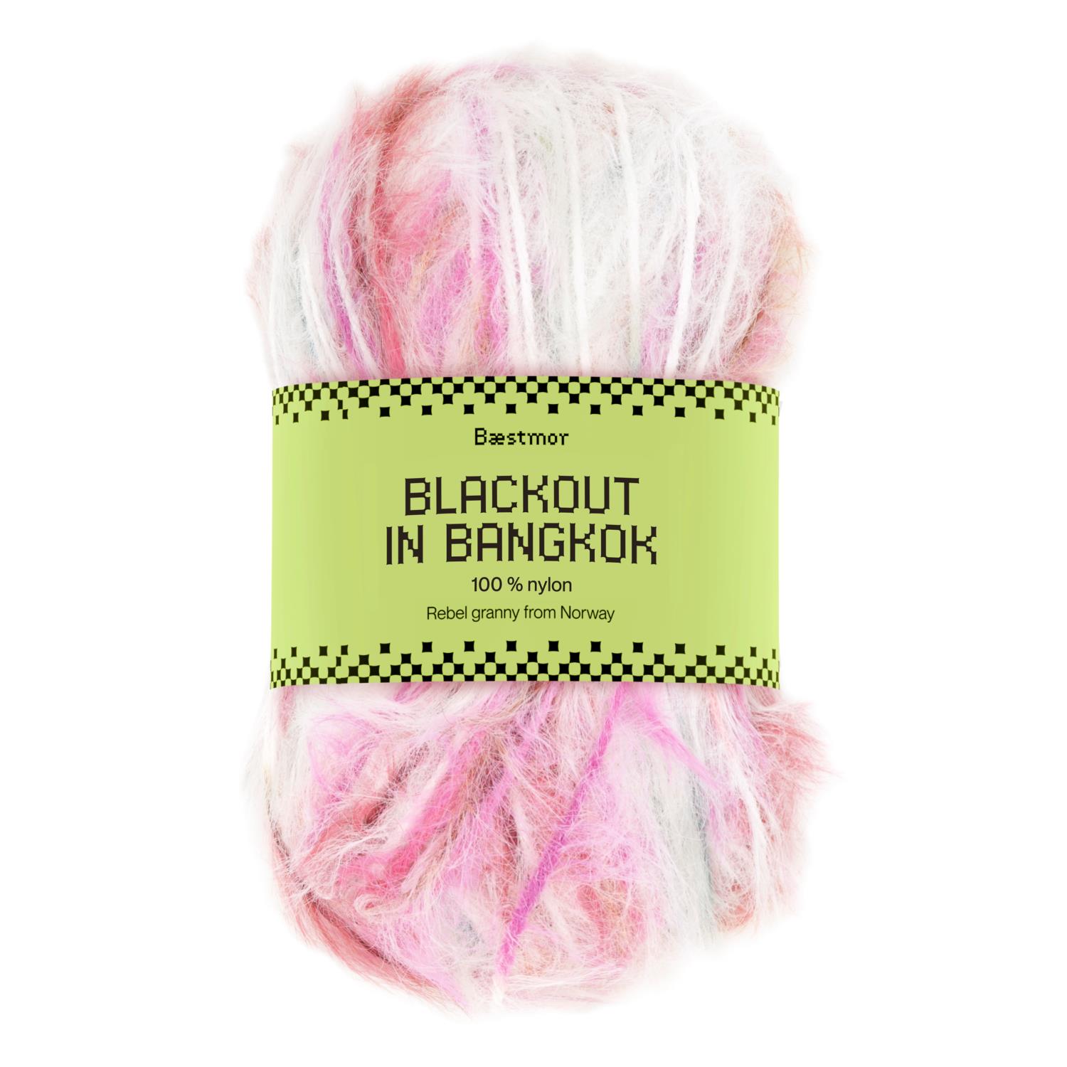 Blackout in Bangkok - Pink/Red/Green print