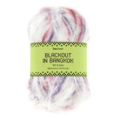 Blackout in Bangkok - Red/Purpur print