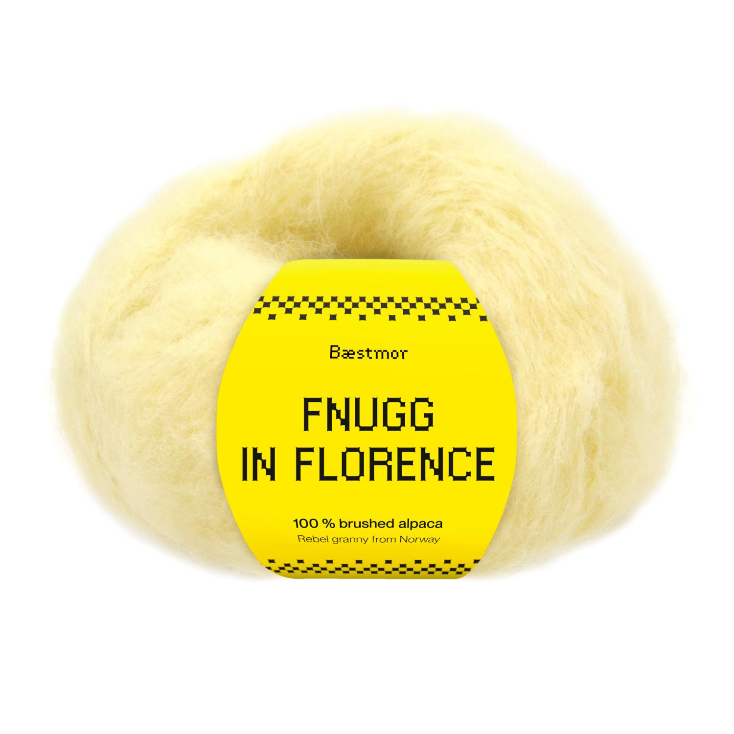 Fnugg in Florence - Light yellow