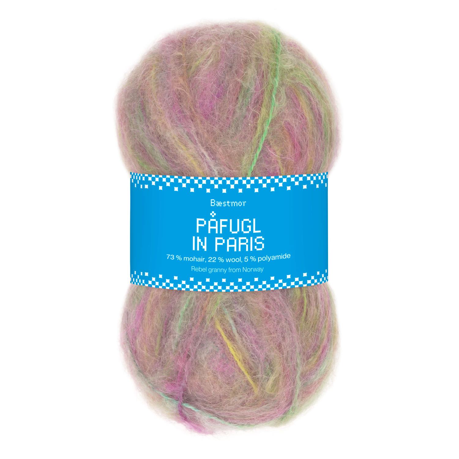 Påfugl in Paris - Pink apple mix