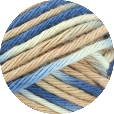 STAR PRINT Beige/lys beige/blå/lys blå 351