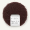 Tynn silk mohair Dark fudge 4381