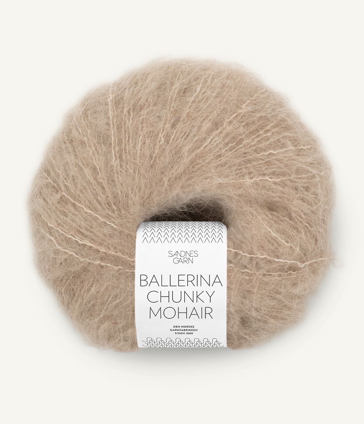 Ballerina Chunky Mohair Beige melange 2650