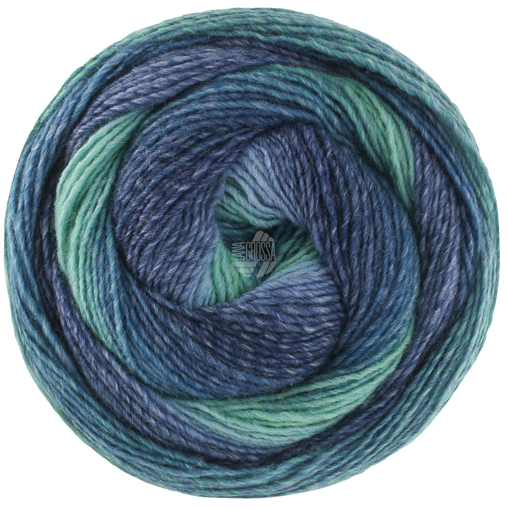 GOMITOLO VERSIONE Blå/turkis