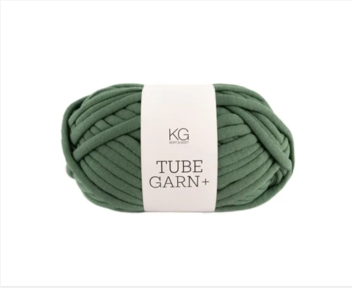 Tubegarn+ 7mm Grønn 6216