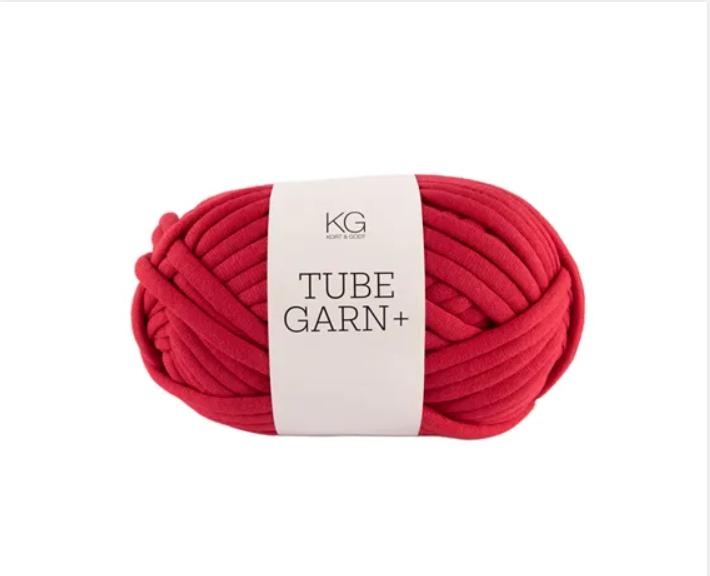 Tubegarn+ 7mm Rød 1761