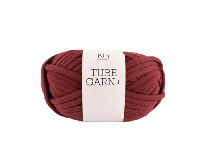 Tubegarn+ 7mm Vinrød 1535