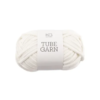 Tubegarn 4mm Hvit 0601