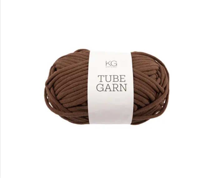 Tubegarn 4mm Brun 1048