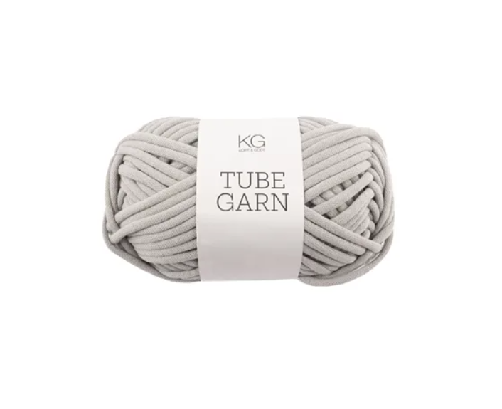 Tubegarn 4mm Grå 4105