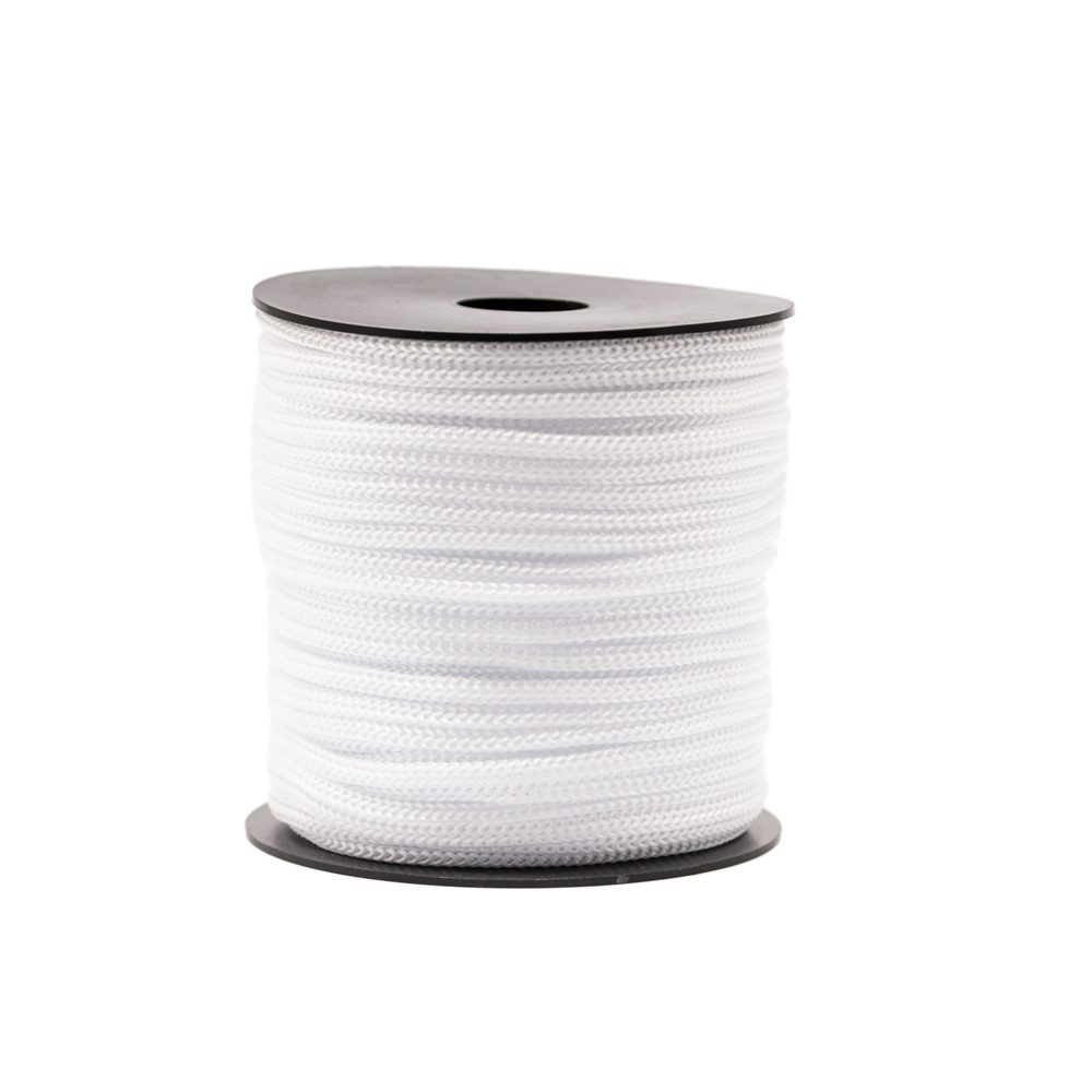 Hekletråd 4mm 011 Hvit 50m