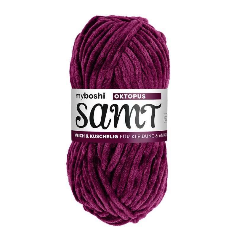 Myboshi Samt Chenillegarn - 864 Oktopus