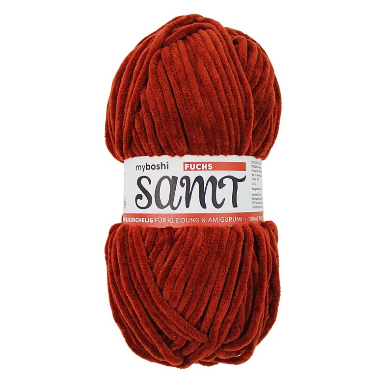 Myboshi Samt Chenillegarn - 881 Fox