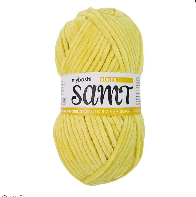 Myboshi Samt Chenillegarn 100g - 812 Chicken