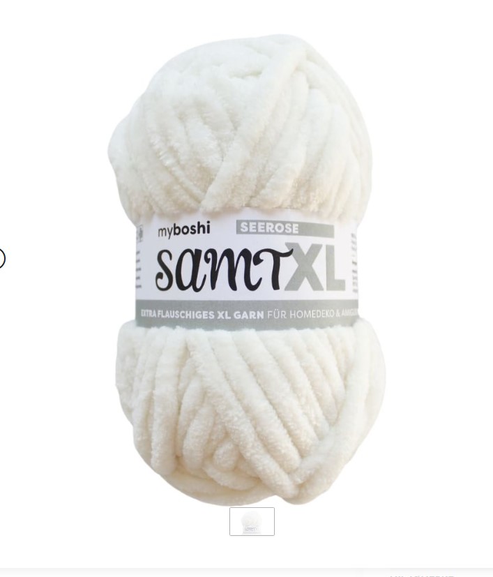 Myboshi SamtXL Chenillegarn 40m - 842 Seerose