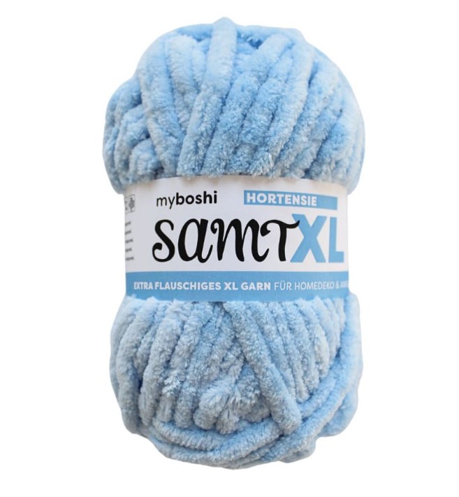Myboshi SamtXL Chenillegarn 40m - 851 Hortensie