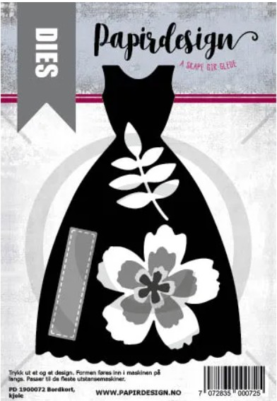 PD Dies Bordkort, kjole