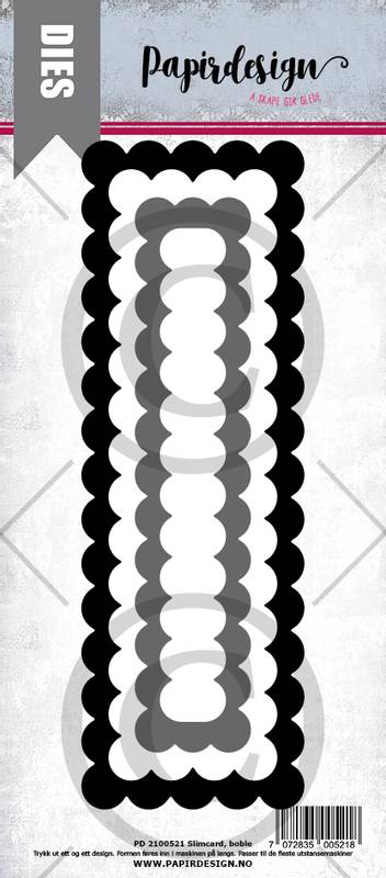 PD Dies Slimcard boble