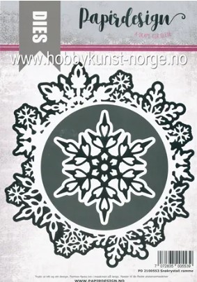 PD Dies Snøkrystall ramme