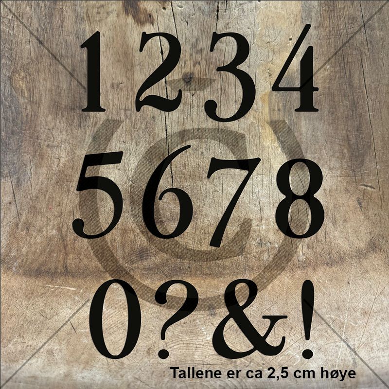 PD Dies Alfabet 5, tall