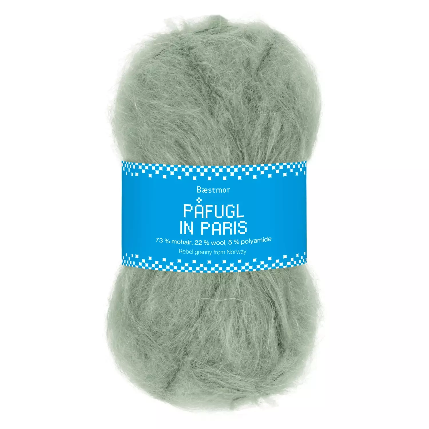 Påfugl in Paris - Jade green