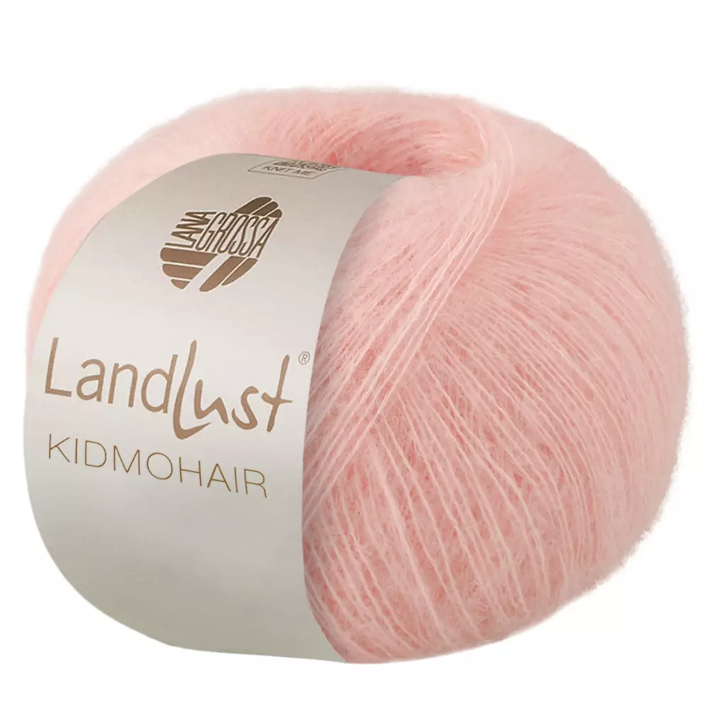 LANDLUST KIDMOHAIR Lys rosa