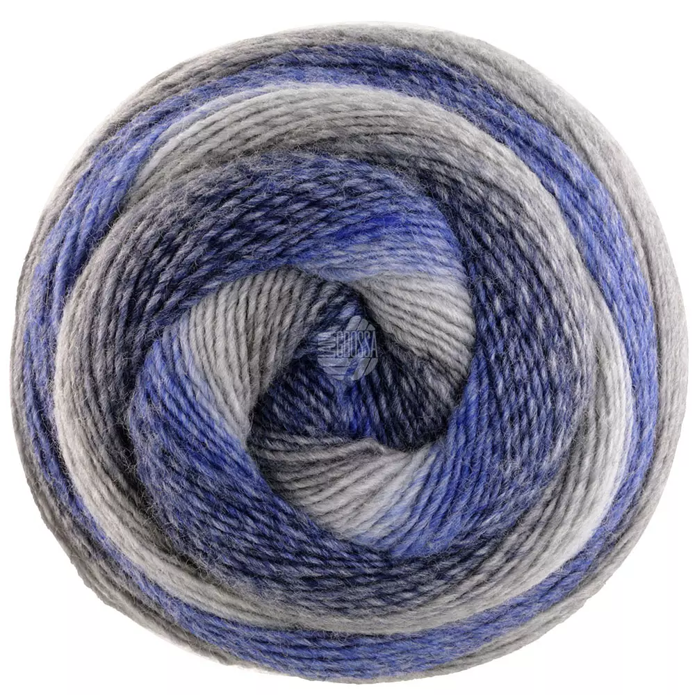 GOMITOLO VERSIONE Blå/grå/lys blå