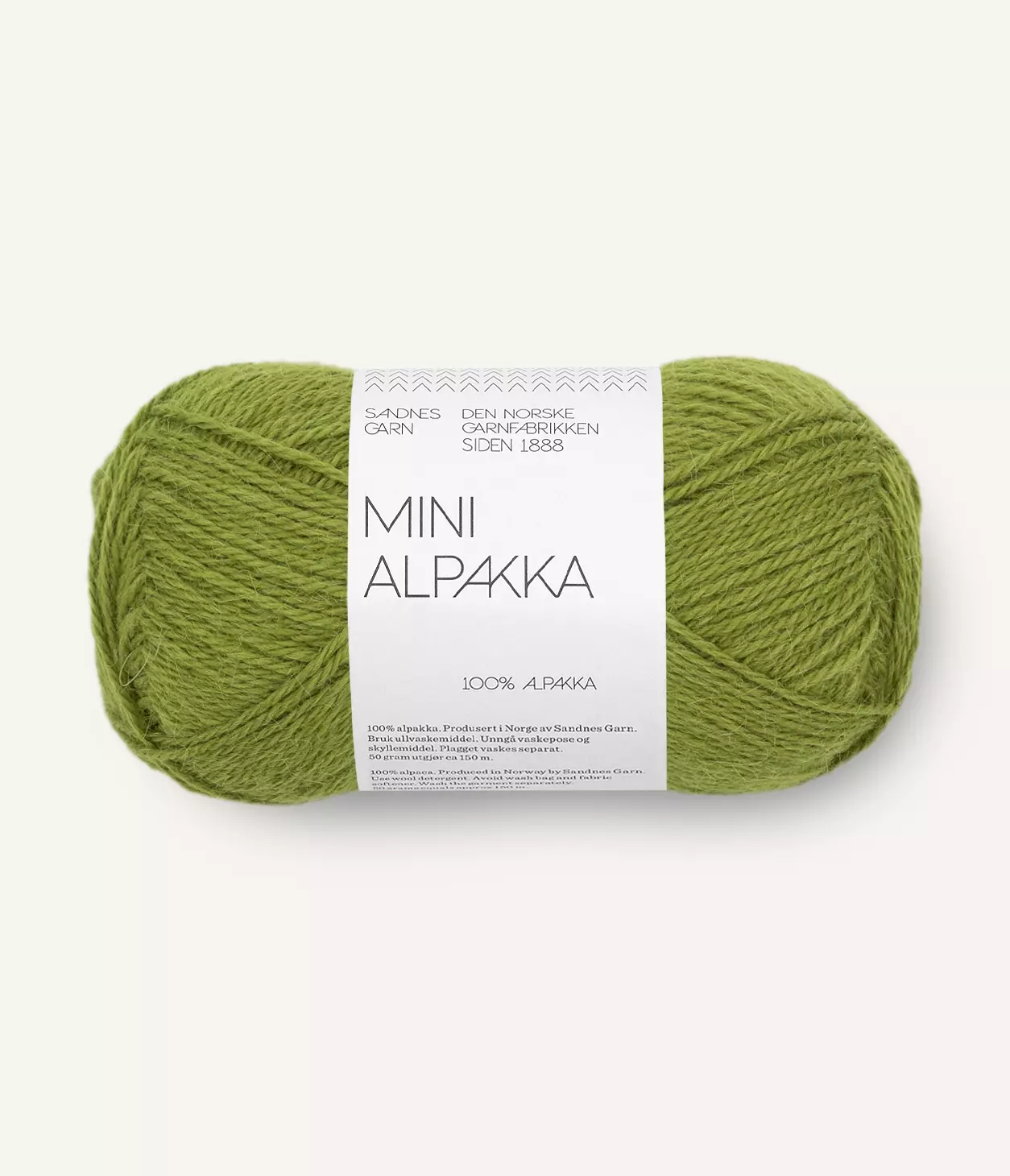 Mini Alpakka Matcha 9564