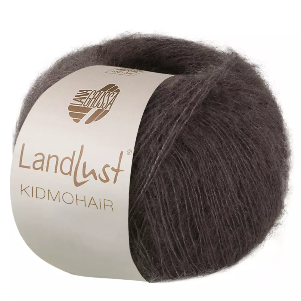 LANDLUST KIDMOHAIR Mørk brun