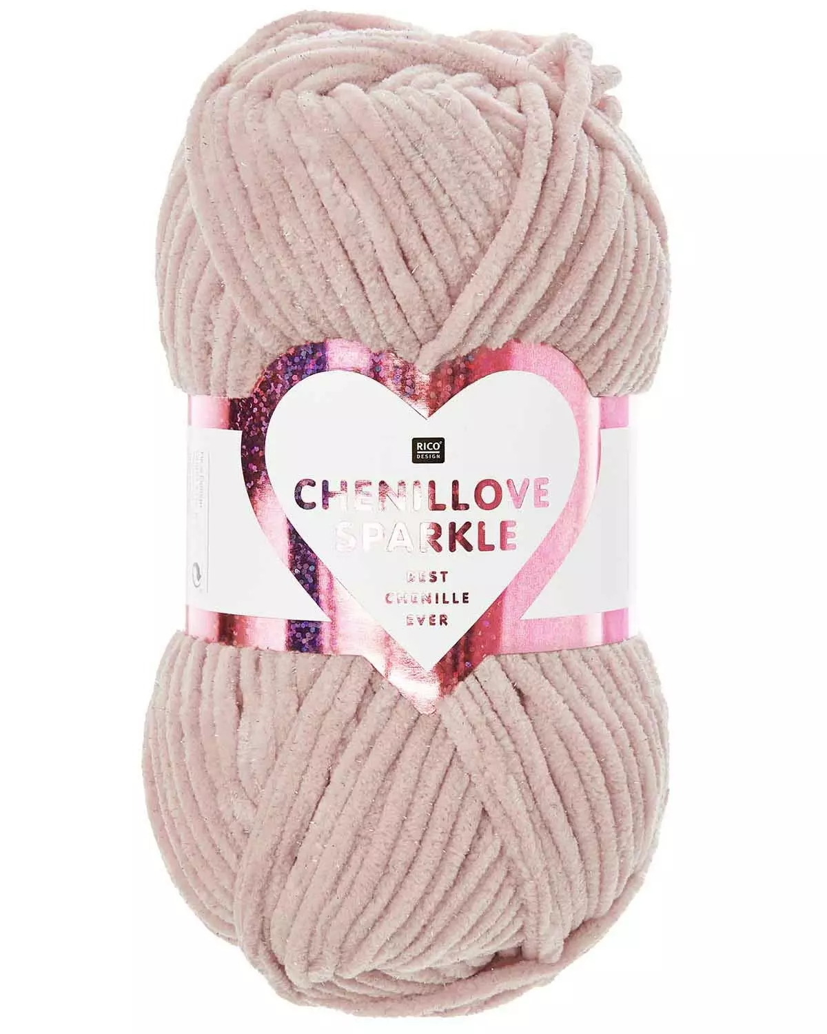 Chenillove Sparkle lys rosa 008