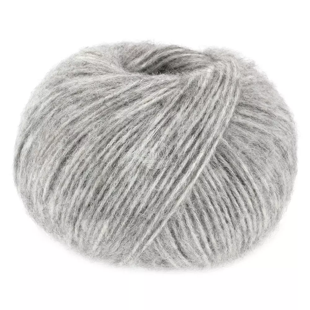 Natural Alpaca Pelo Gråmelert