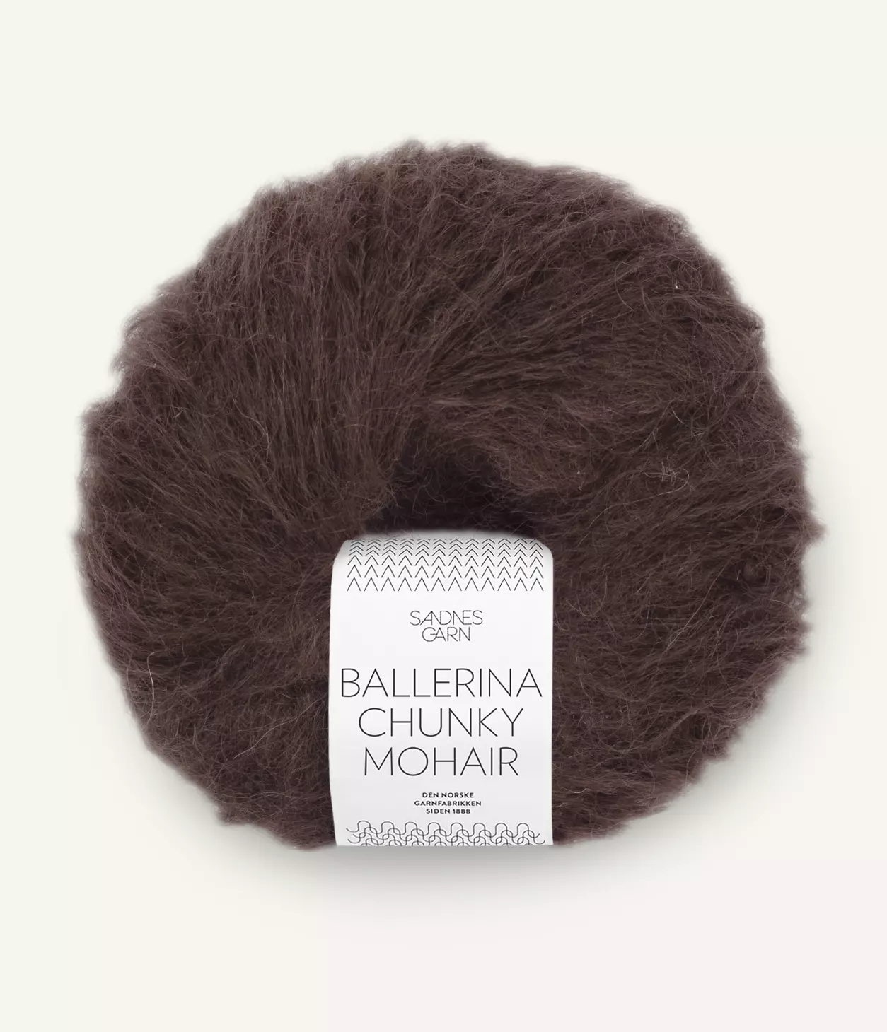Ballerina Chunky Mohair Chocolate Plum 3591