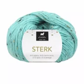 Sterk - Karabisk blå tweed