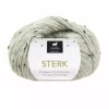 Sterk - Lys grå melert tweed