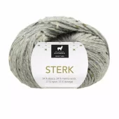 Sterk - Grå melert tweed