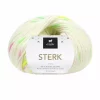 Sterk - Hvit/neon print UTGÅR