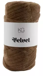 Velvetgarn Brun 5084