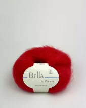 Bella Mohair Julerød