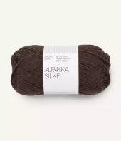 Alpakka Silke Chocolate Plum 3591